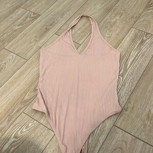 Pink bodysuit